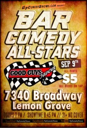 Bar Comedy All Stars 09.09.17